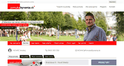 Desktop Screenshot of kovac.ponukabyvania.sk